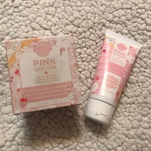 Pink Cotton Bath Bundle